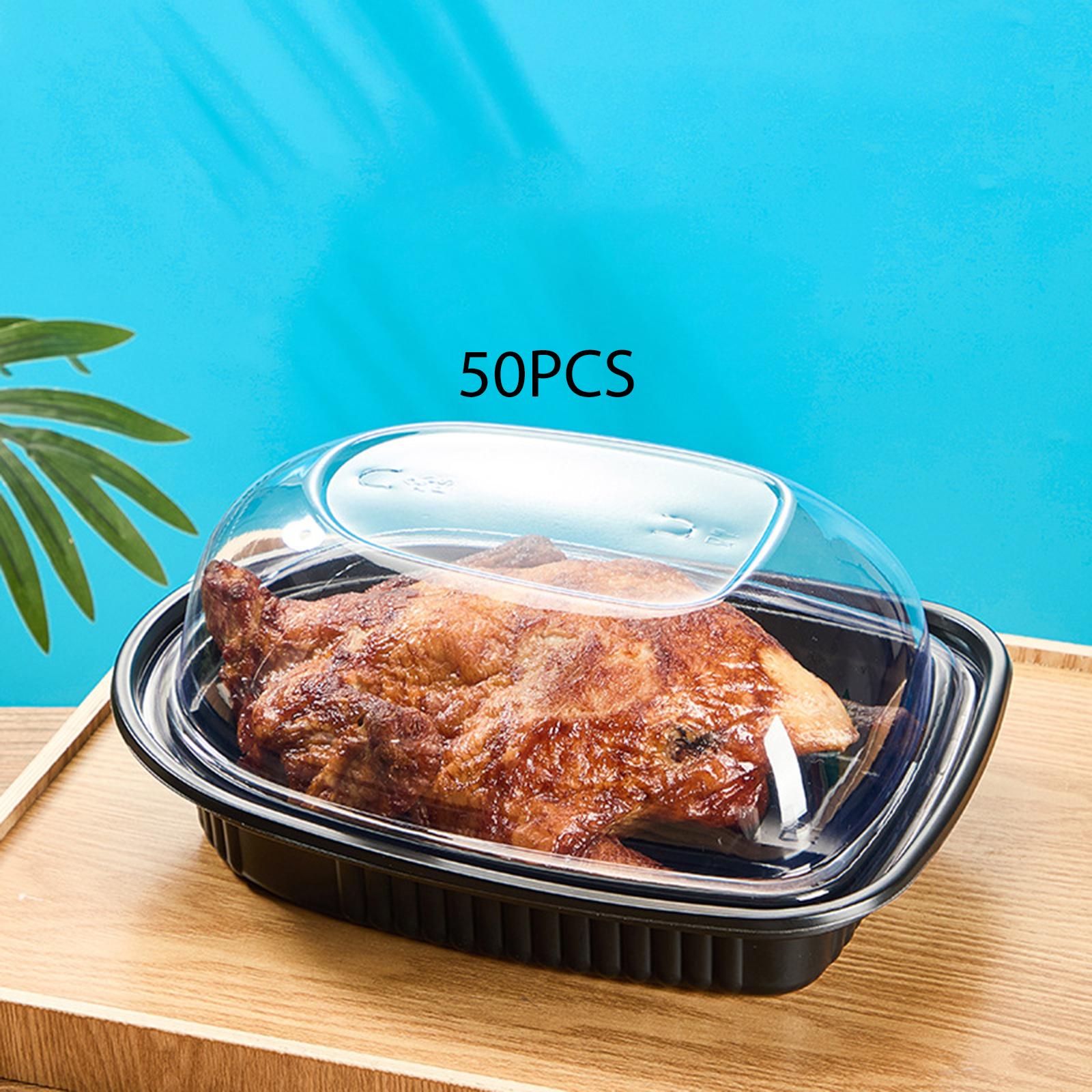 Meal Prep Chicken - Kotak Rotisserie Ayam Panggang Sekali Pakai,