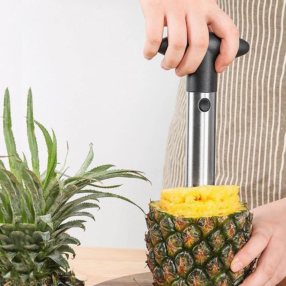 Pineapple Corer Slicer - Alat Pengupas, Pengambil Inti, dan Pemotong