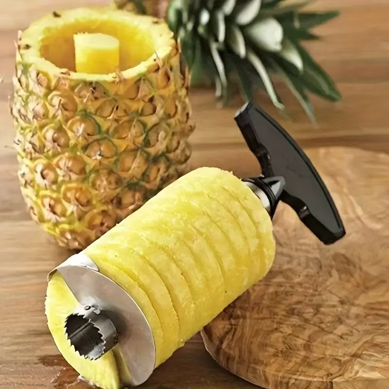 Pineapple Corer Slicer - Pisau Nanas Multifungsi Tiga Warna Terlaris