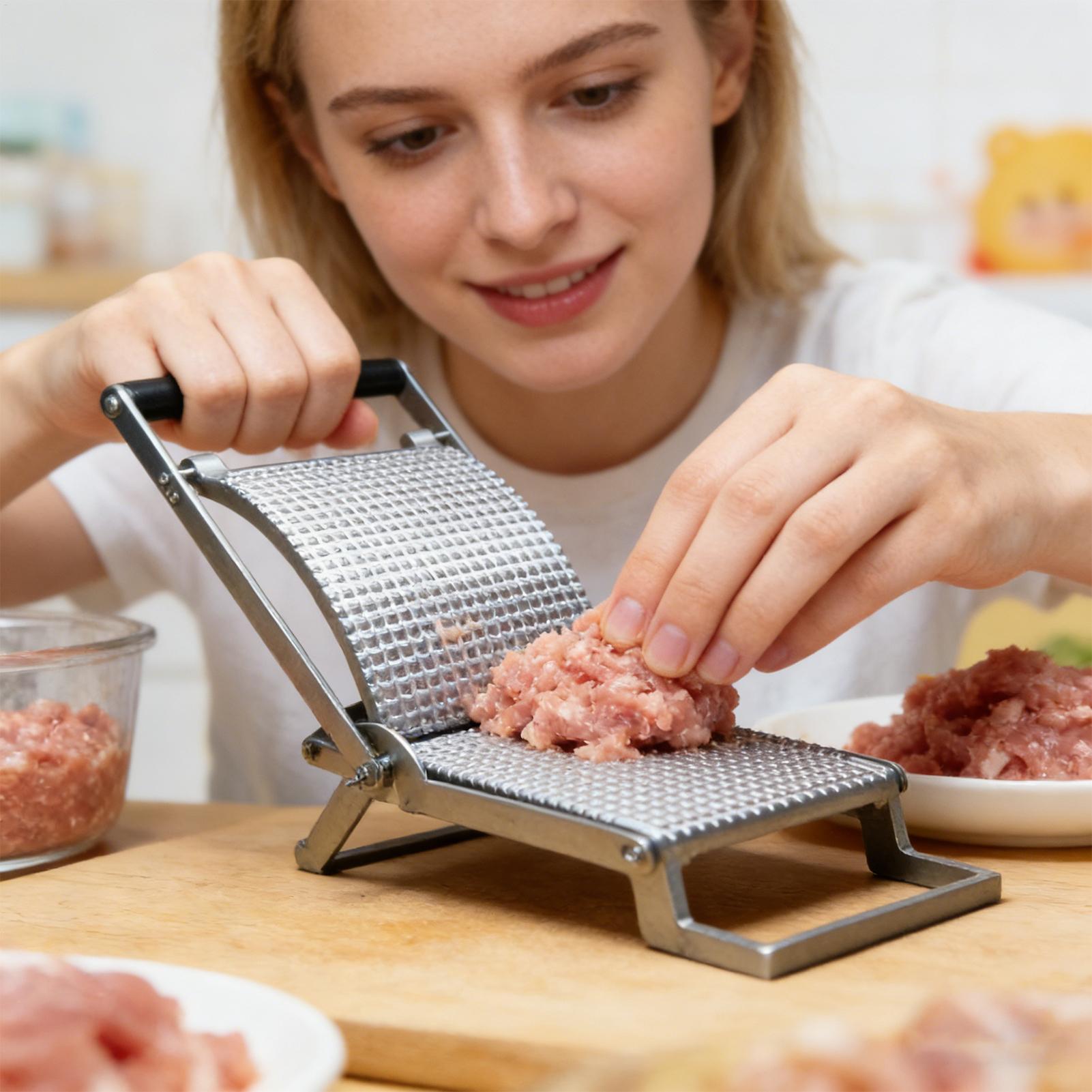 Meal Prep Chicken - Alat Pelunak Daging Manual Stainless Steel,
