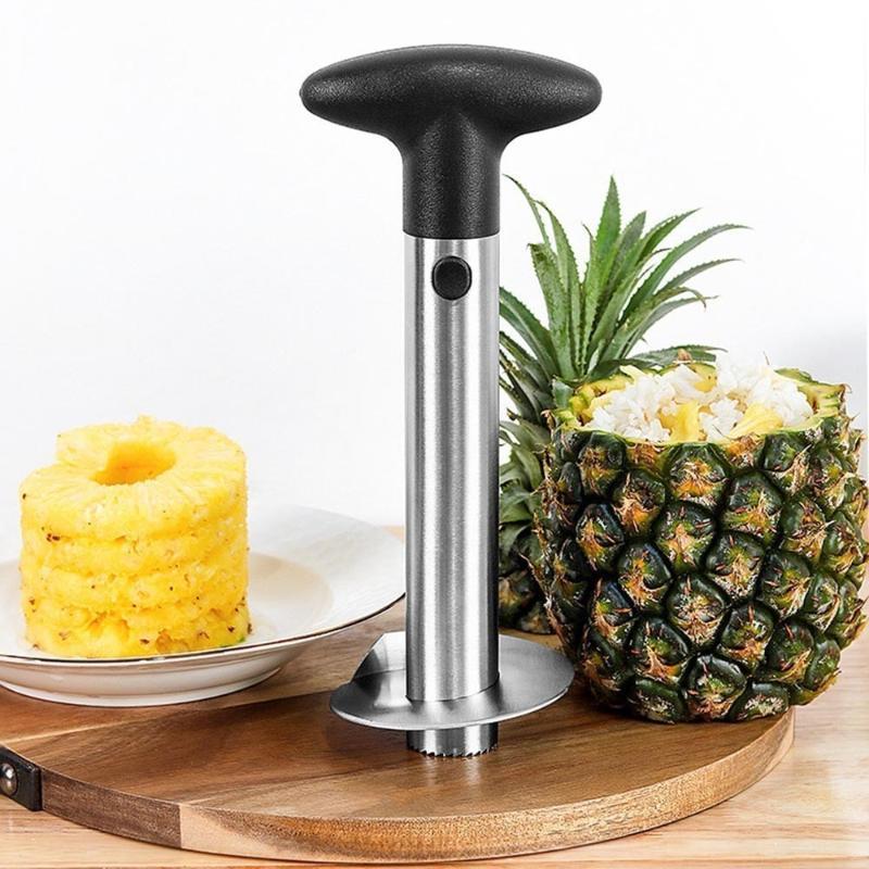 Pineapple Corer Slicer - Pemotong dan Pengupas Nanas dari Baja