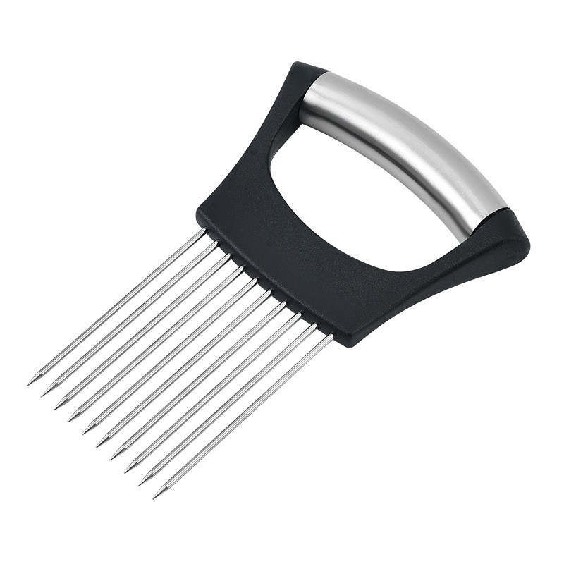 Onion Holder Slicer - Untuk Alat Pengiris Bawang Stainless Steel,