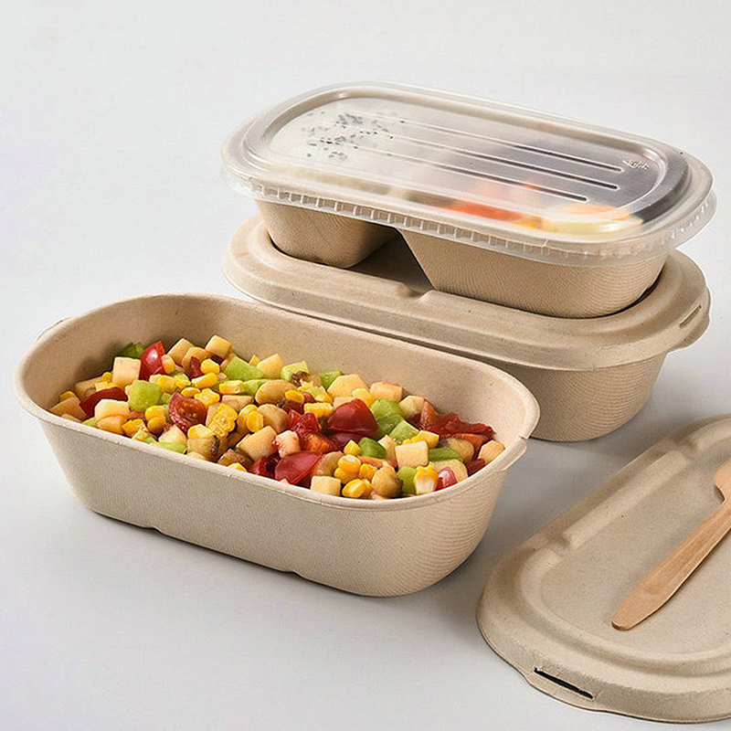 Salad Container Jar - 10/50 Buah Kotak Makan Sekali Pakai