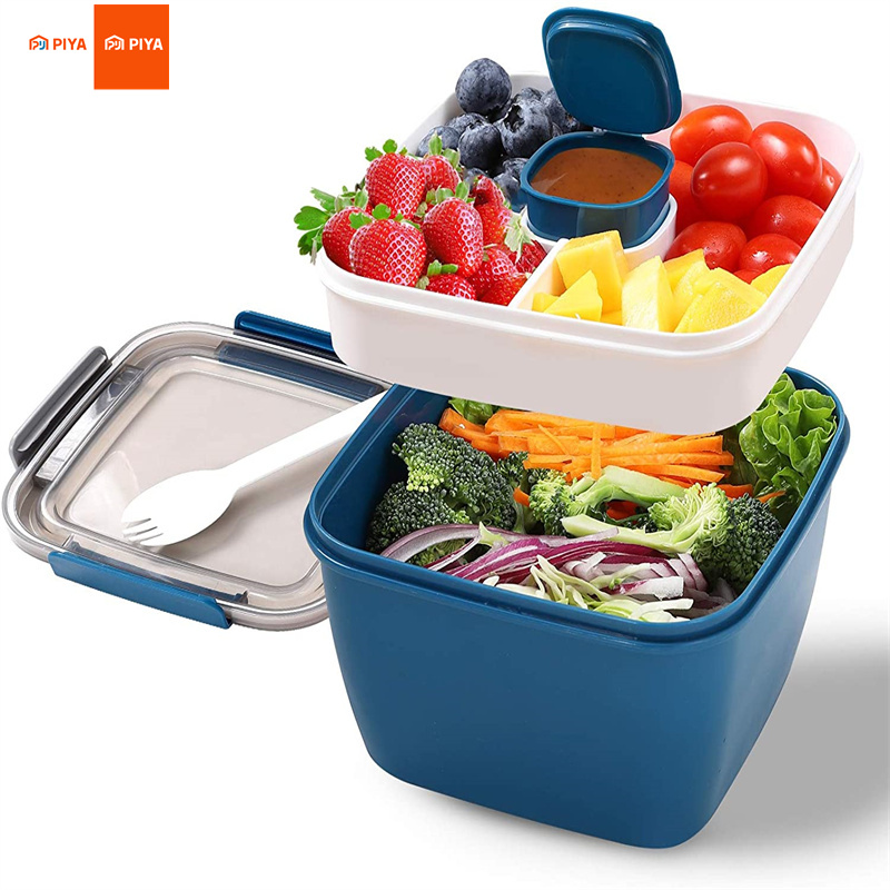 Wadah Makan Siang Salad Portab - Salad Container Jar ulasan dan harga