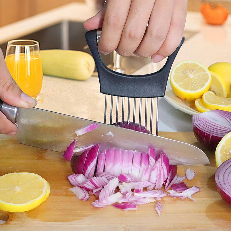 Pemegang alat pengiris bawang  - Onion Holder Slicer ulasan dan harga