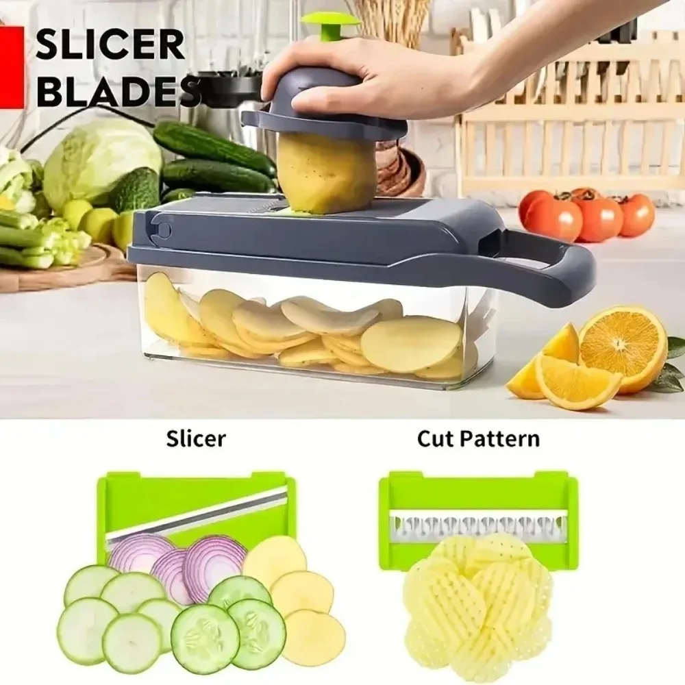 Pencincang sayuran multifungsi - Onion Holder Slicer ulasan dan harga
