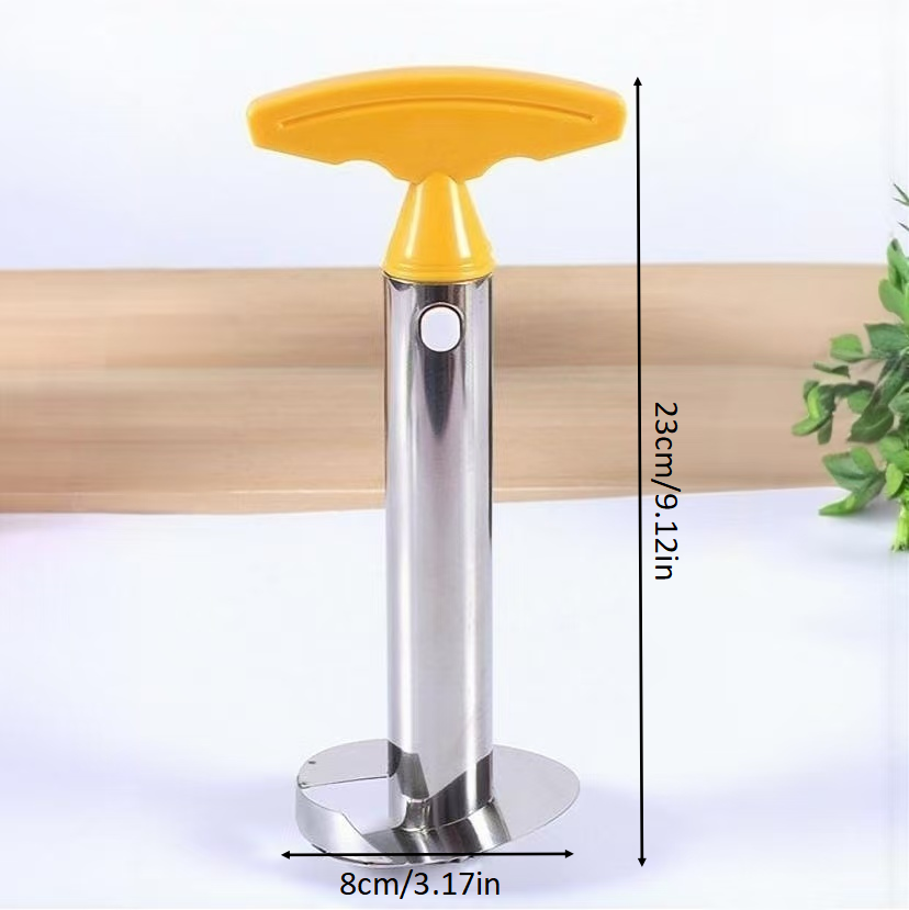 Pisau Nanas Multifungsi Tiga W - Pineapple Corer Slicer ulasan dan harga