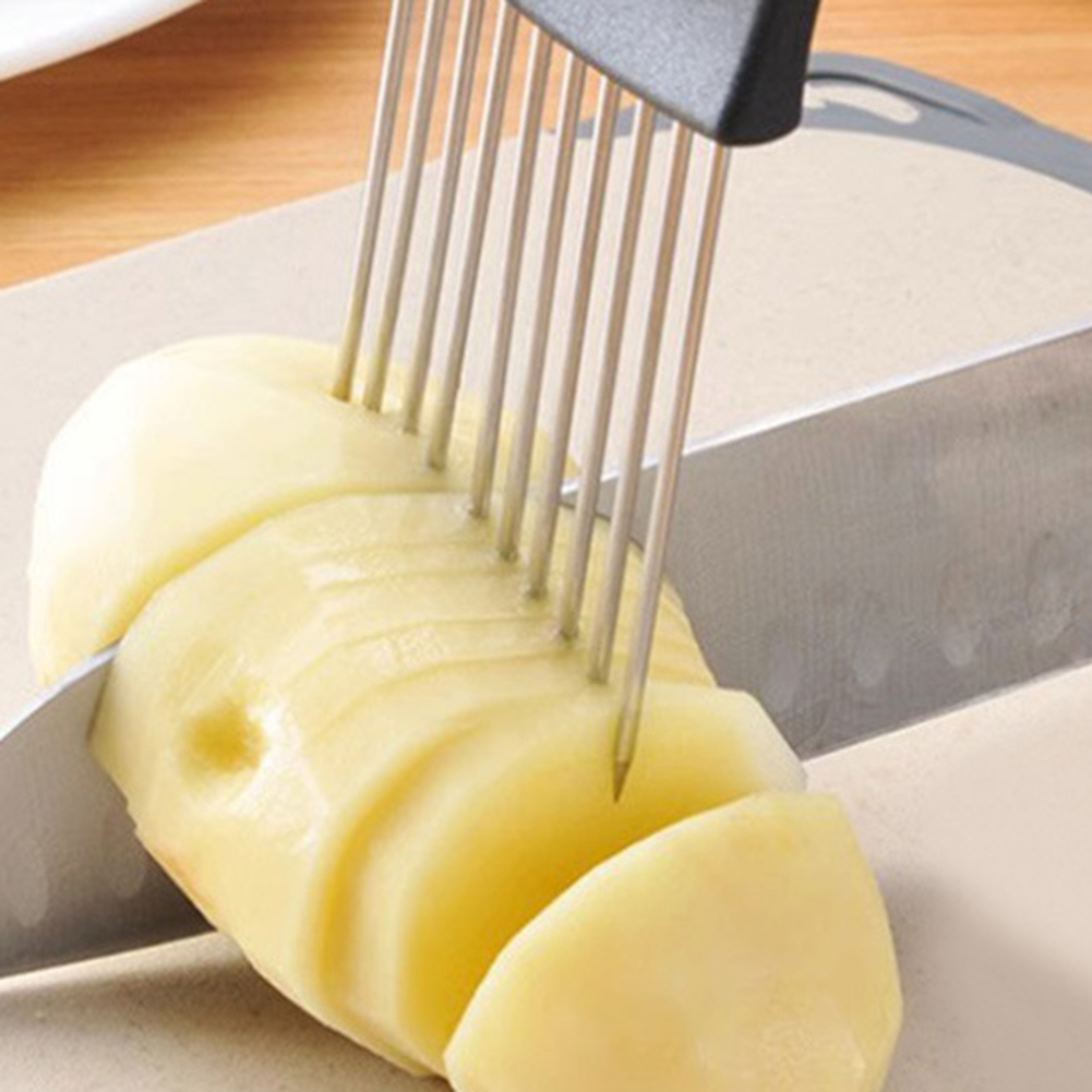 1 Buah Alat Pemotong Bawang St - Onion Holder Slicer ulasan dan harga