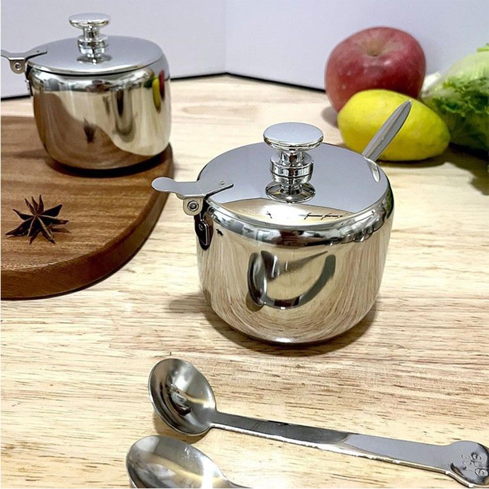 Kotak Bumbu Dapur Anti Selip P - Meal Prep Jars With Lids ulasan dan harga
