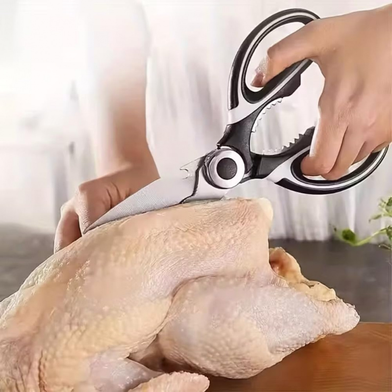 Gunting Dapur Stainless Steel  - Meal Prep Chicken ulasan dan harga