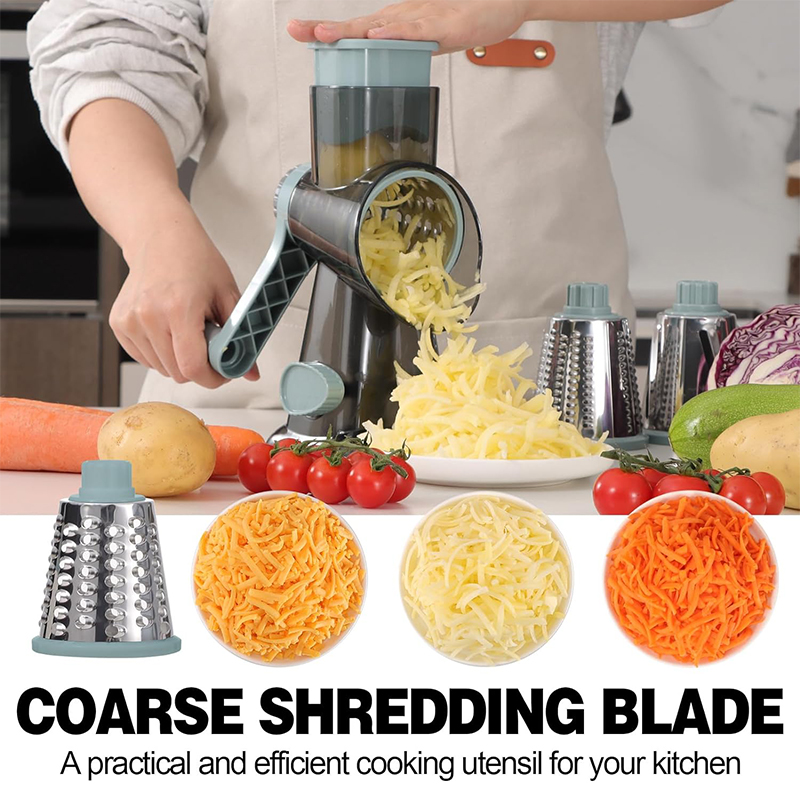 LMETJMA pemarut keju putar 3 i - Onion Holder Slicer ulasan dan harga