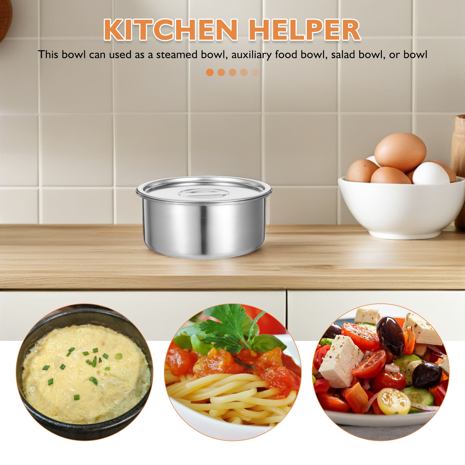 Mangkuk Telur Kukus Stainless  - Meal Prep Eggs ulasan dan harga