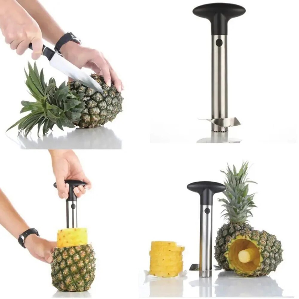 Alat pengupas nanas Stainless  - Pineapple Corer Slicer ulasan dan harga