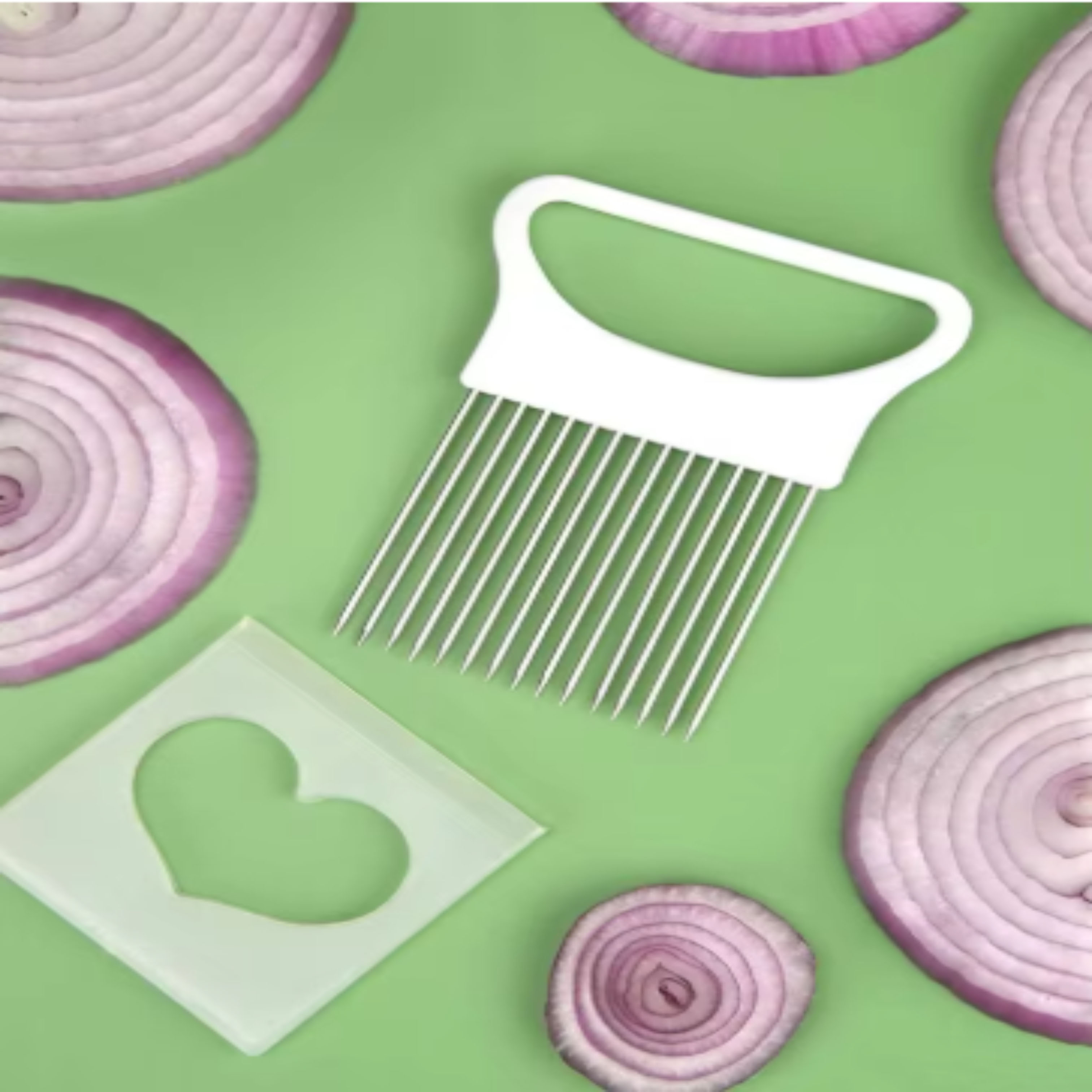 1 buah Peralatan Dapur: Tempat - Onion Holder Slicer ulasan dan harga