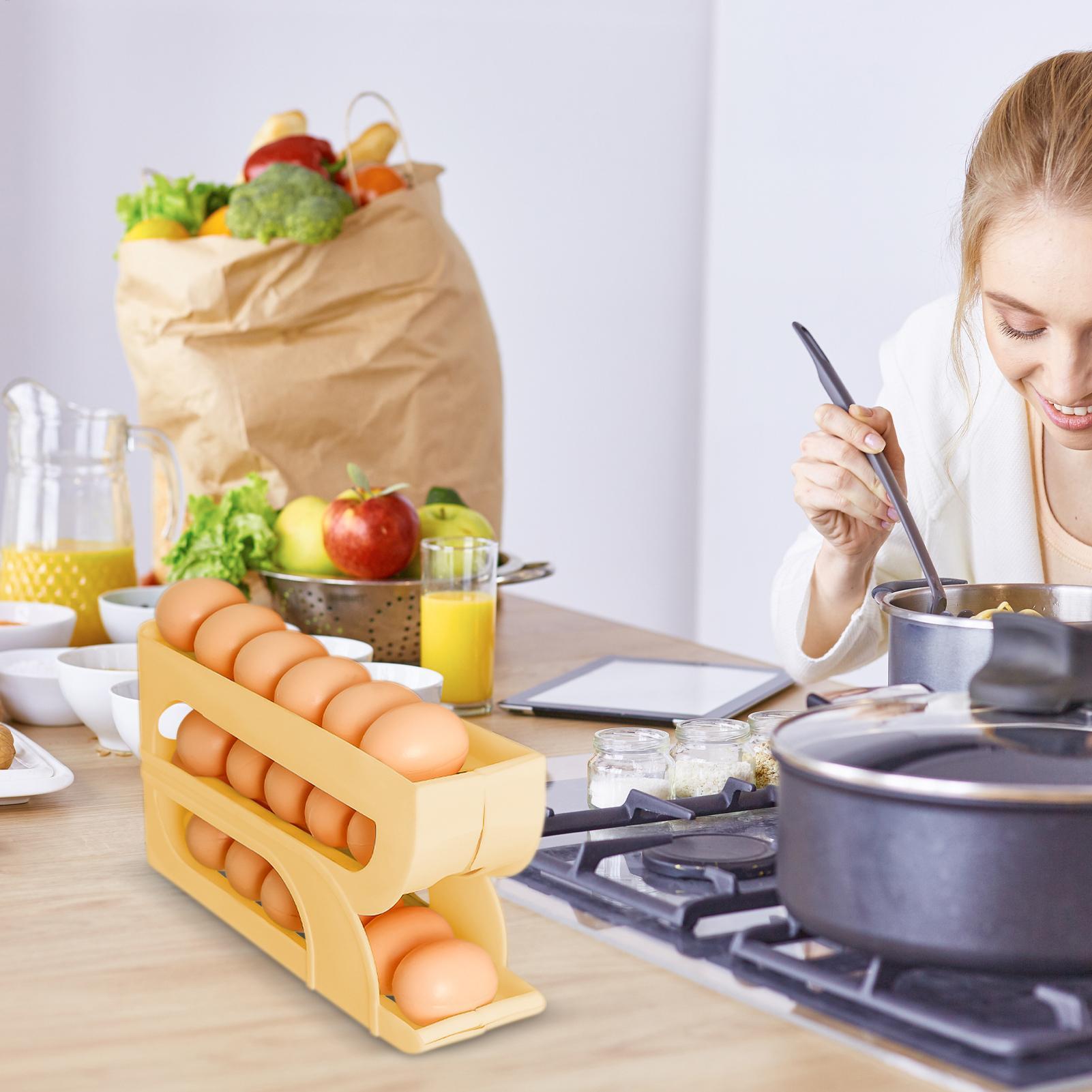 Dispenser Telur untuk Kulkas 3 - Meal Prep Eggs ulasan dan harga