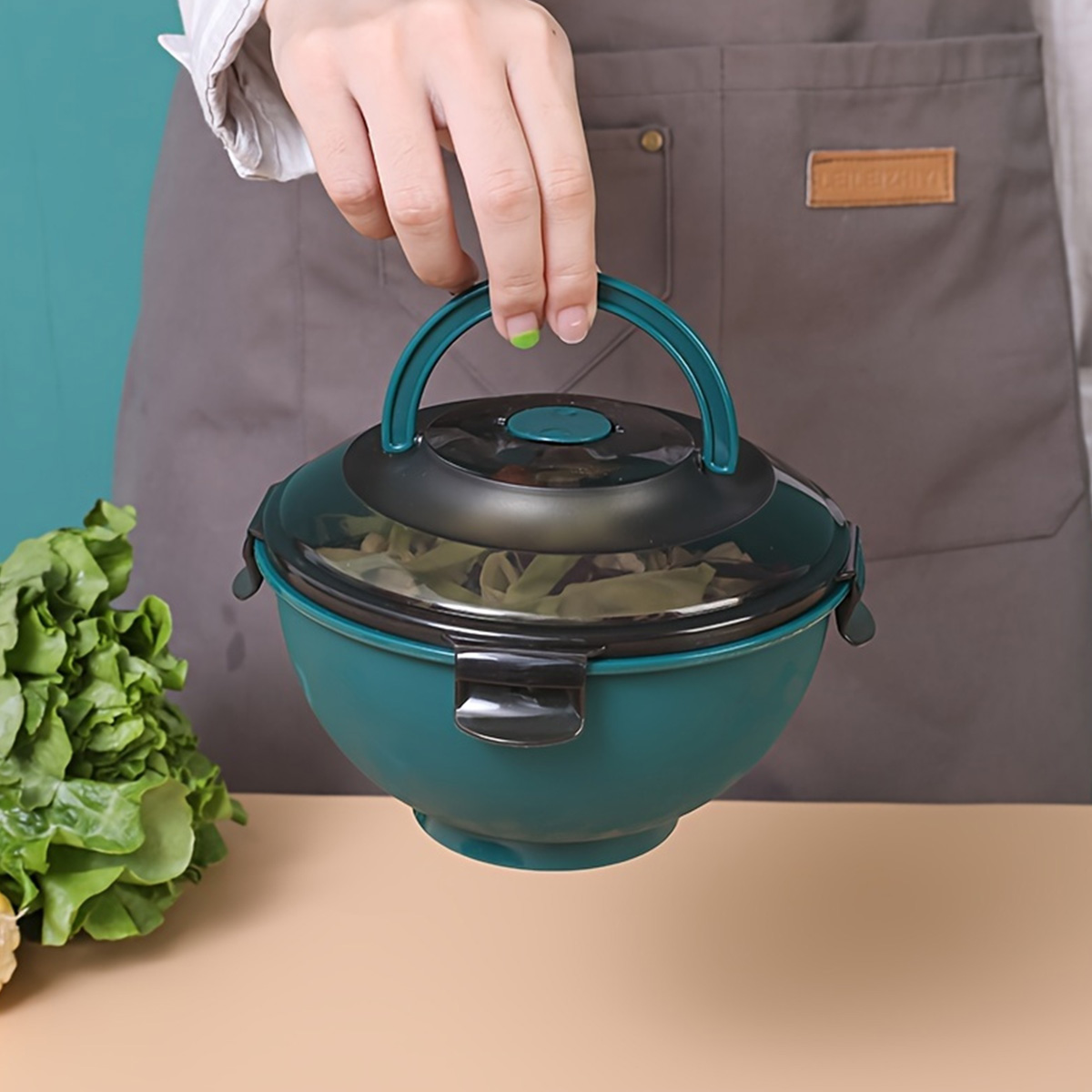 Mangkuk Sup Mie Salad Portabel - Salad Container Jar ulasan dan harga