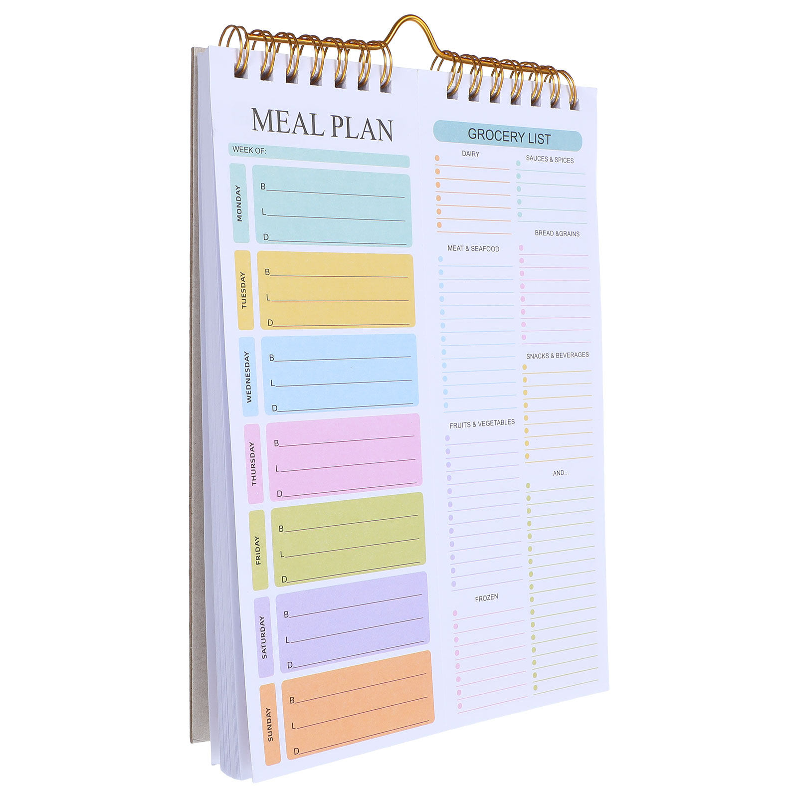 Buku Catatan Perencana Makanan - Meal Prep Grocery List ulasan dan harga