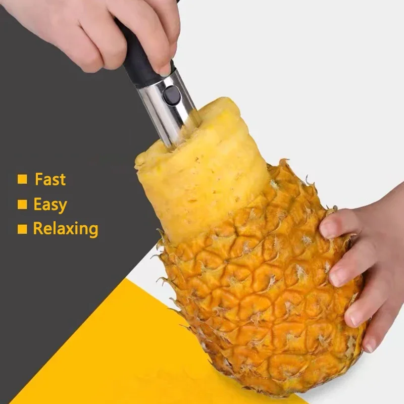 Pemotong Nanas Pengupas Pisau  - Pineapple Corer Slicer ulasan dan harga