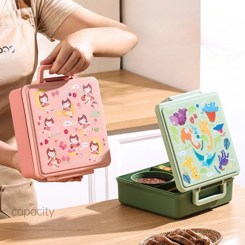 Kotak Makan Siang Kartun Kotak - Salad Container Jar ulasan dan harga