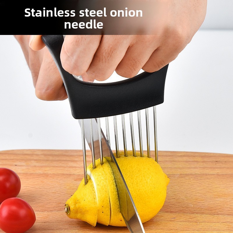 Untuk Alat Pengiris Bawang Sta - Onion Holder Slicer ulasan dan harga