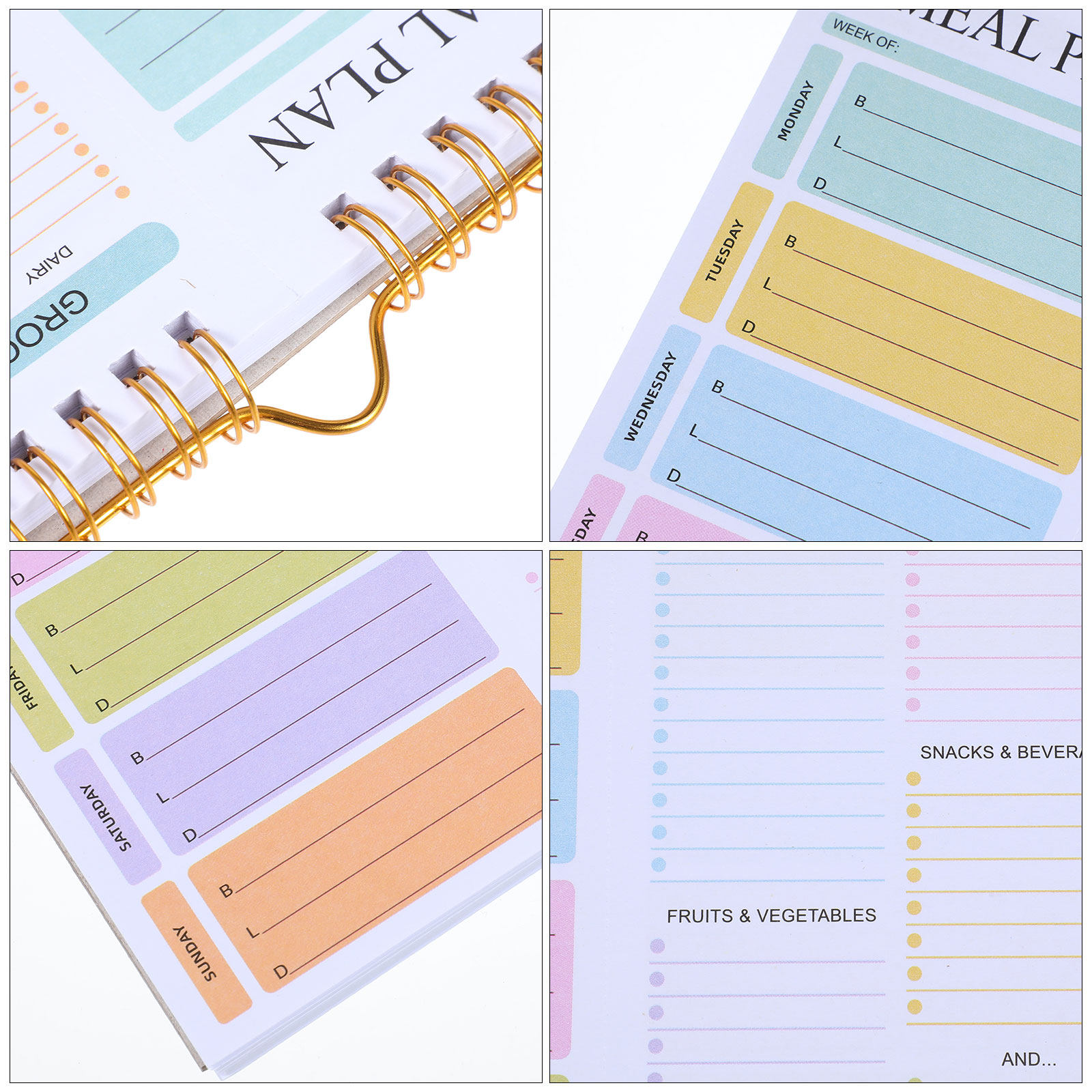 Buku Catatan Perencana Makanan - Meal Prep Grocery List ulasan dan harga