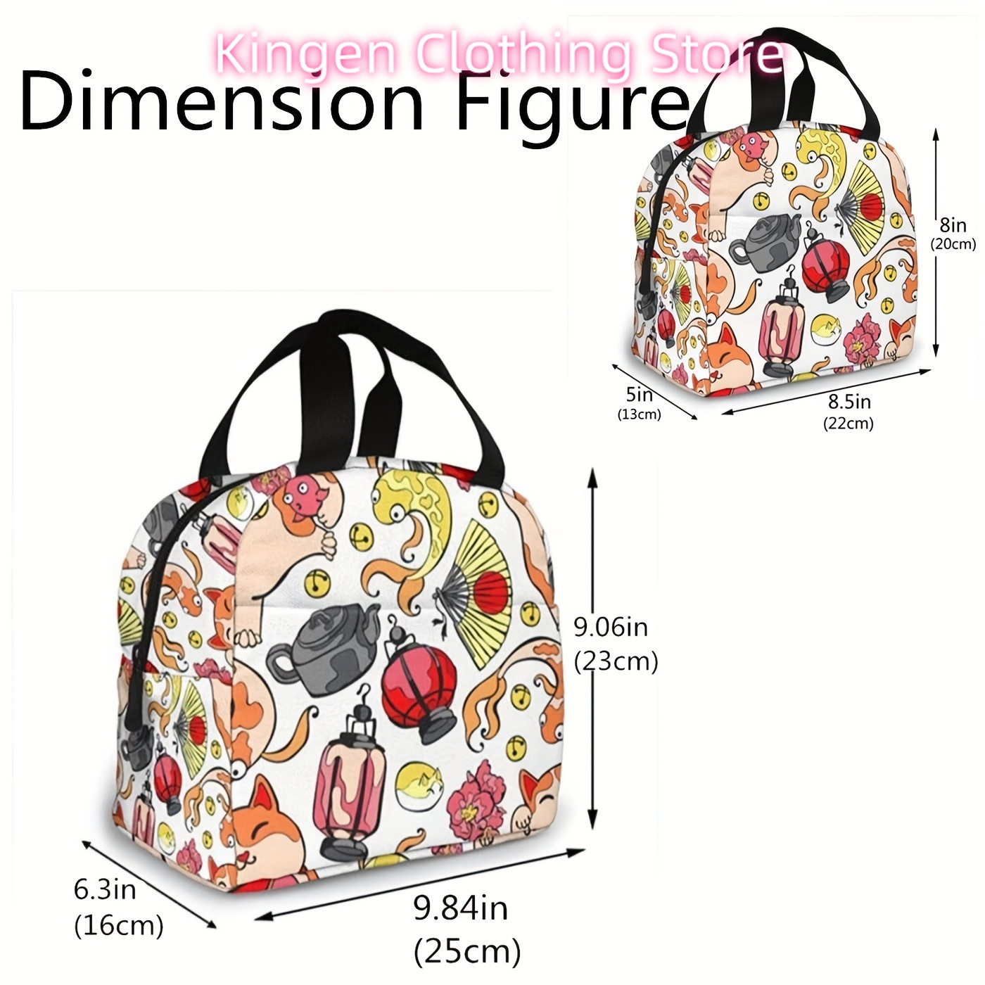1 Buah Tas Makan Siang Terisol - Meal Prep Japanese ulasan dan harga