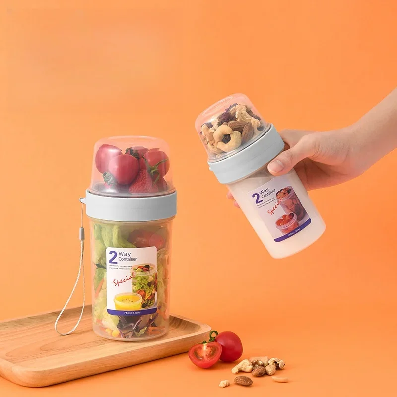Set Wadah Bekal Sarapan Oatmea - Meal Prep Oatmeal Jars ulasan dan harga