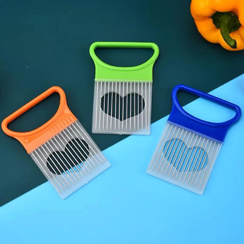 1-3 Buah Alat Pengiris Bawang  - Onion Holder Slicer ulasan dan harga