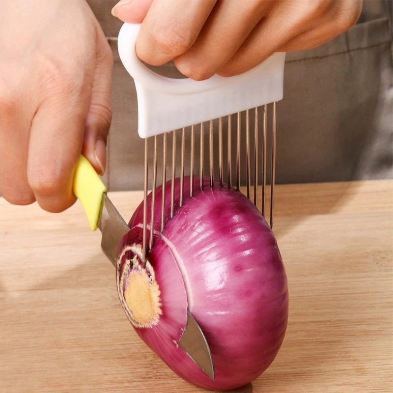 1-3 Buah Alat Pengiris Bawang  - Onion Holder Slicer ulasan dan harga