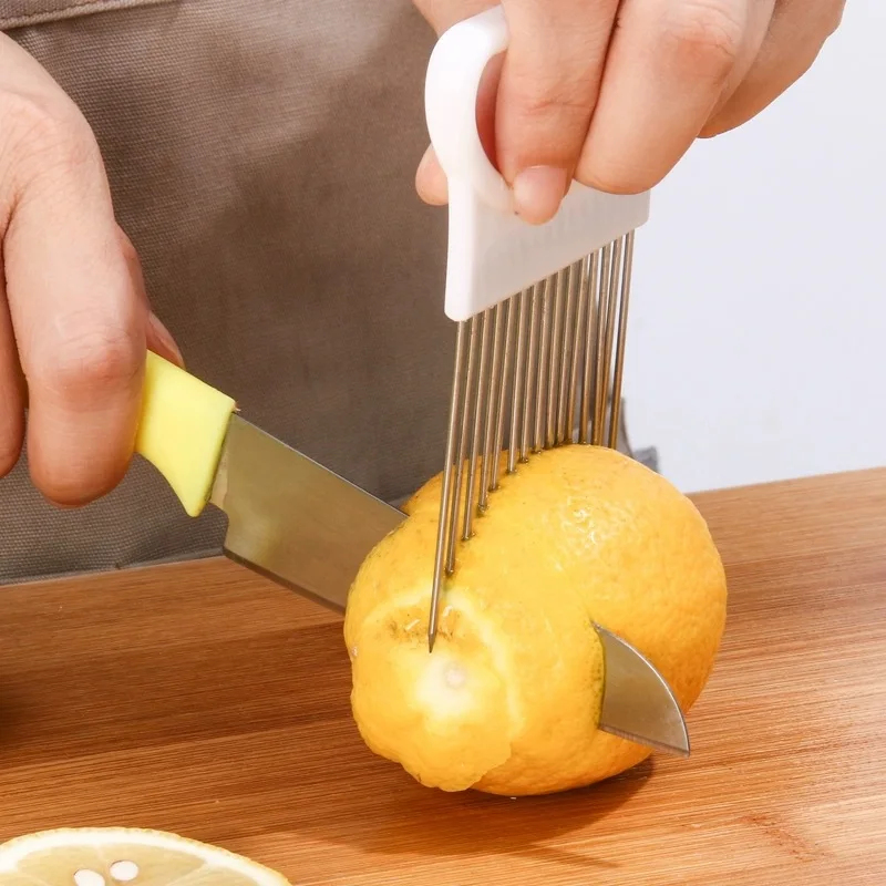1-3 Buah Alat Pengiris Bawang  - Onion Holder Slicer ulasan dan harga