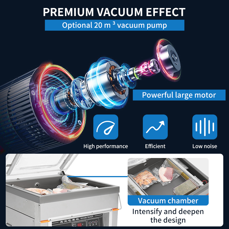 DZ600 Mesin Vacuum Sealer Satu - Meal Prep Chicken ulasan dan harga
